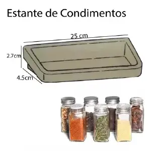 ORGANIZADOR DE NEVERA MAGNETICO