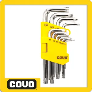 JUEGO DE LLAVES TORX X 10 PIEZAS