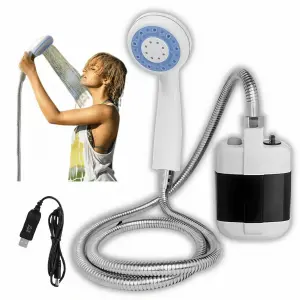 Ducha Portátil Recargable Usb Camping Ex