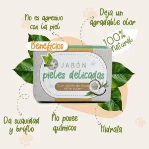 JABON PIELES DELICADAS 135 GR