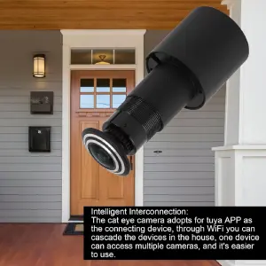 Camara De Seguridad Para Puerta Ojo v380