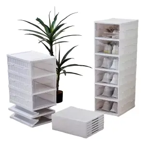 Zapatero organizador plegable armario de