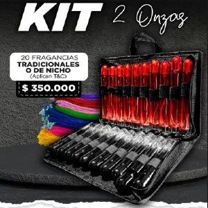 KIT 2 onzas tipo BALA