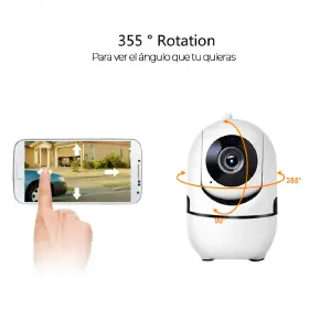 Cámara robotica 1 antena v380 WiFi