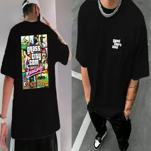 Camiseta gráfica OVERSIZE - 731712