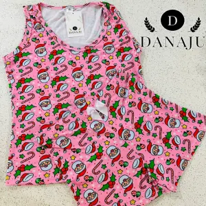PIJAMAS NAVIDAD DAMA Y NIÑA
