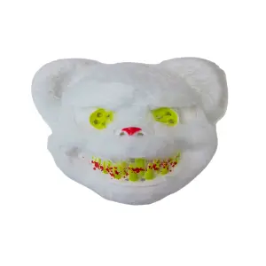 Máscara oso diabolico blanca