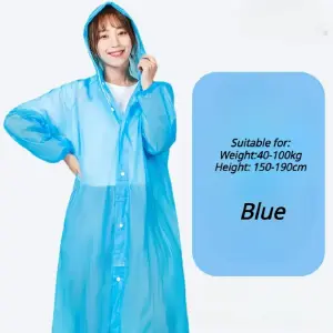 Impermeable Con Capa Unisex Eva