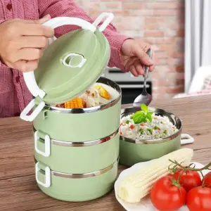 Fiambrera de acero inoxidable LUNCH BOX