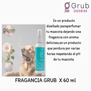 SPRAY FRAGANCIA GRUB 120 ML PERRO