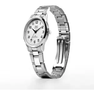 Reloj Qyq Mujer C215j204y Acero Plateado