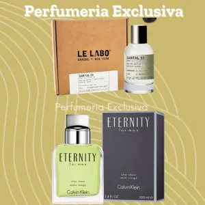 Santal 33+eternity+perfumero