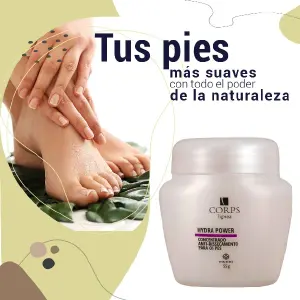 Hydrapower crema para pies