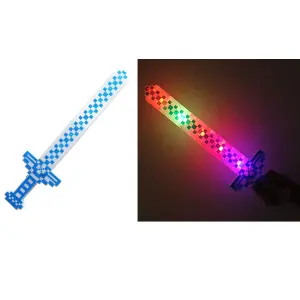 Juguete Espada Minecraft Niños Led Sonid