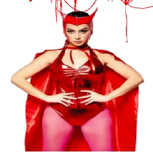 DISFRAZ DE WANDA VISION HALLOWEN