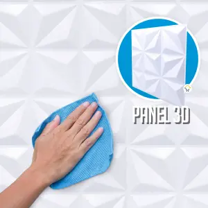 Pared 3D PVC Panel 30 X 30 Cm Muro XZLP0