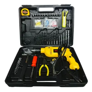 TALADRO 750W + ACCESORIOS DE2311-3