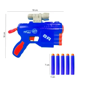 Pistola Lanza Dardos Nerf Multiples Jugu