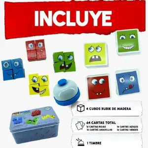 Juego De Mesa Cambia Caras