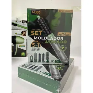 Cepillo Voluminizador 5 en 1 Aguacate