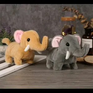 Elefante Peluche Con Movimiento Y Sonido