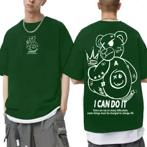 Camisetas grficas oversize - 731837