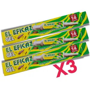 Gel Mata Cucarachas EL Eficaz X14g