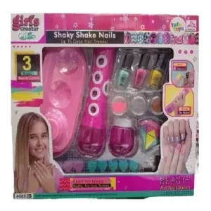 Set Kit Belleza Uñas Manicure Niñas