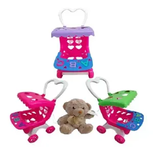 Coche para bebe paseador muñeco