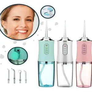 Irrigador Bucal Portátil: Limpieza Dental Profunda en Casa - Irrigador Bucal Portatil Limpieza Dental