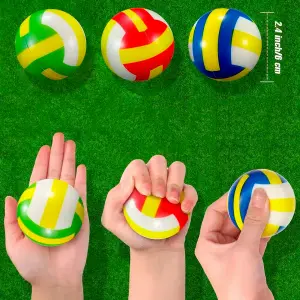 Pelota Bola Antiestrés Multicolor X12 Un