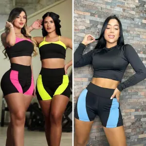Conjunto short colores