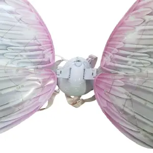 Alas grande Iluminada Mariposa Brillante