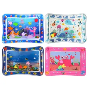 Colchoneta Tapete De Agua Inflable Bebés
