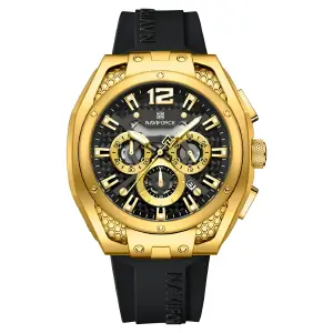 Reloj Naviforce Deportivo Nf8063 Goma Ho