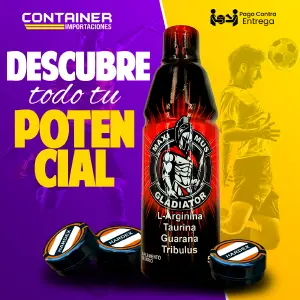 JARABE GLADIADOR +OBSEQUIOS