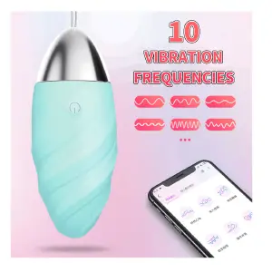 Consolador Vibrador Huevo Con Bluetooth