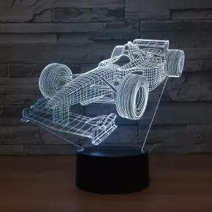 Formula 1 Racing Car 3D LED
