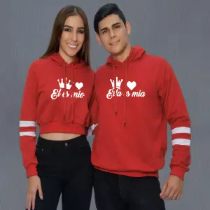 Buso Buzo, Hoodie Rojo Ella es mía