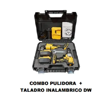 combo taladro y pulidora dewalt