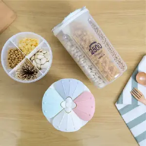 Dispensador Granos Cereales Dividido X4
