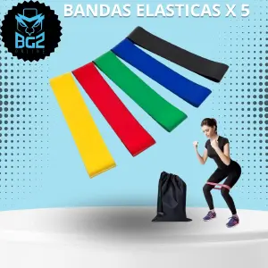 BANDAS ELASTICAS X 5