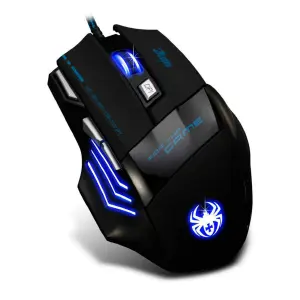 Nuevo Mouse Gamer Zelotes 7 Botones 7200