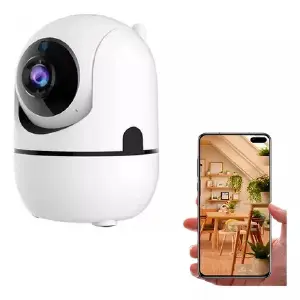 Camara Robotica Wifi Hd 720p Alarma Mem