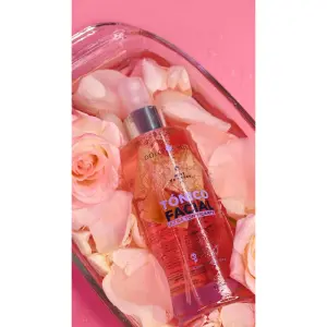 Tónico facial de rosas