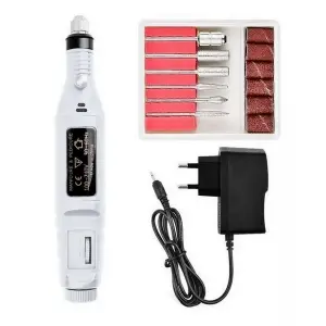 Kit Pulidor De Uñas Eléctrico Removedor