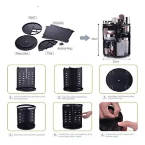 Organizador Maquillaje Giratorio