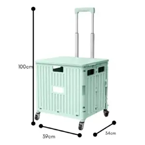 Carrito Plegable De Compras Portátil