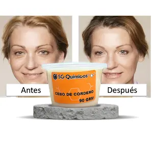 Cebo de Cordero orgánico para rostro y c