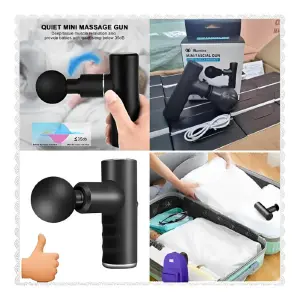 Mini Masajeador Recargable Pistola